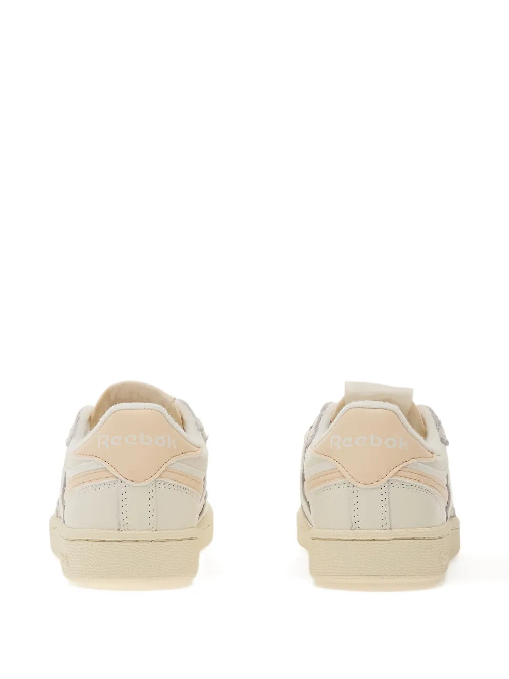 Reebok Club C Revenge — Beige — Size US M 3.5 - US W 5 — Back View