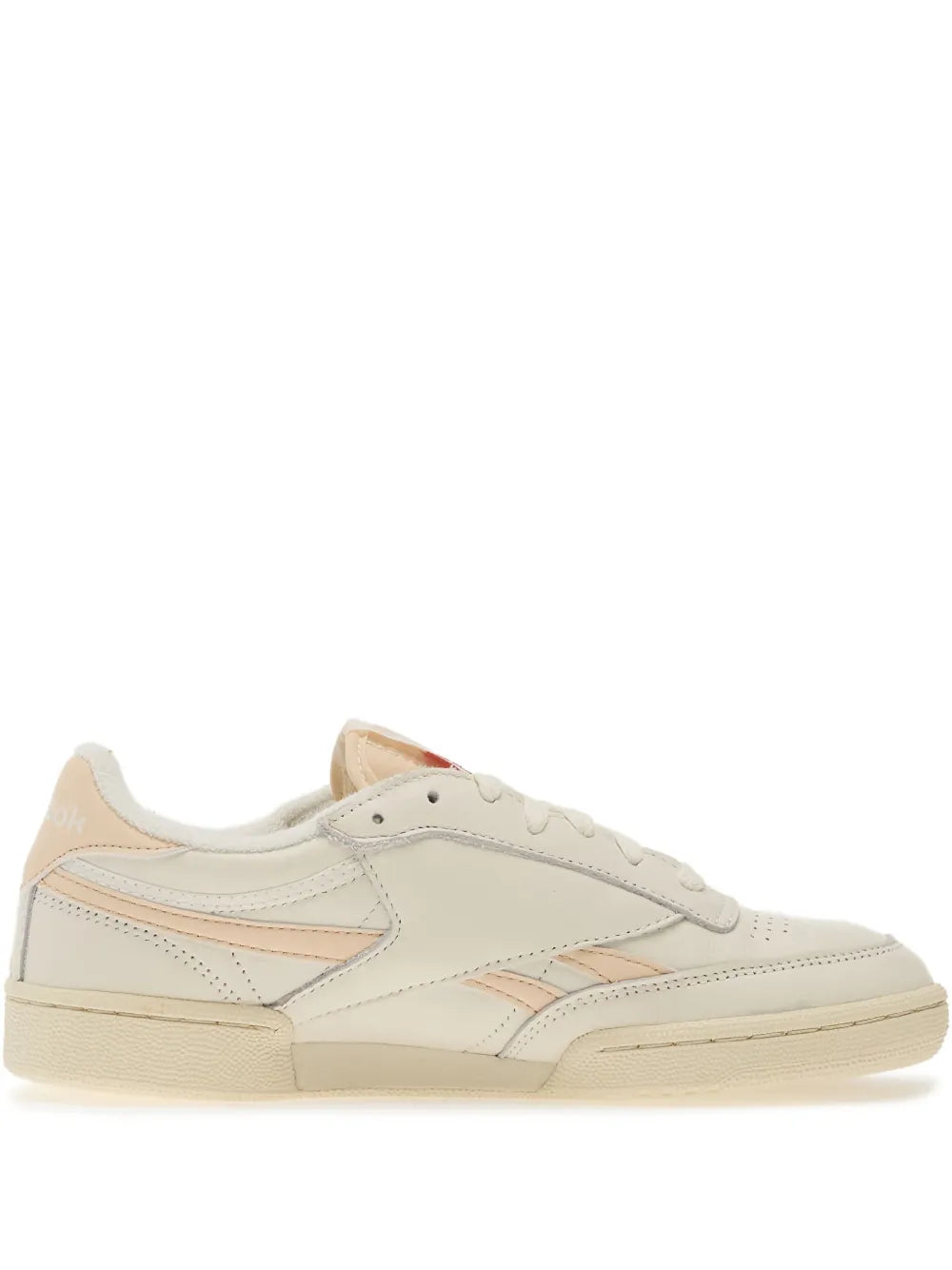 Reebok Club C Revenge — Beige — Size US M 3.5 - US W 5 — Front View