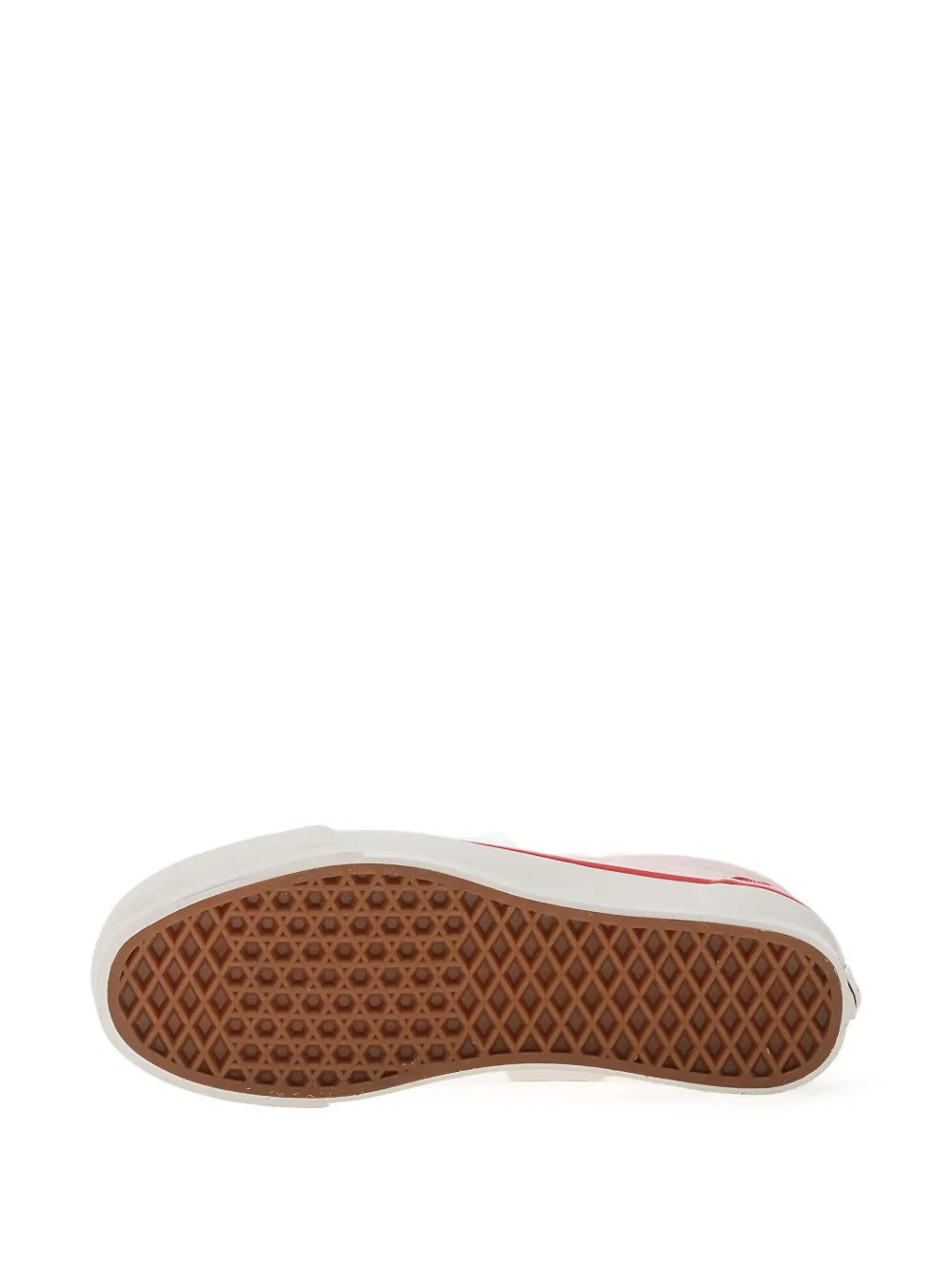 Vans Old Skool Low-Top — Red — Size US M 3.5 - US W 5 — Top View
