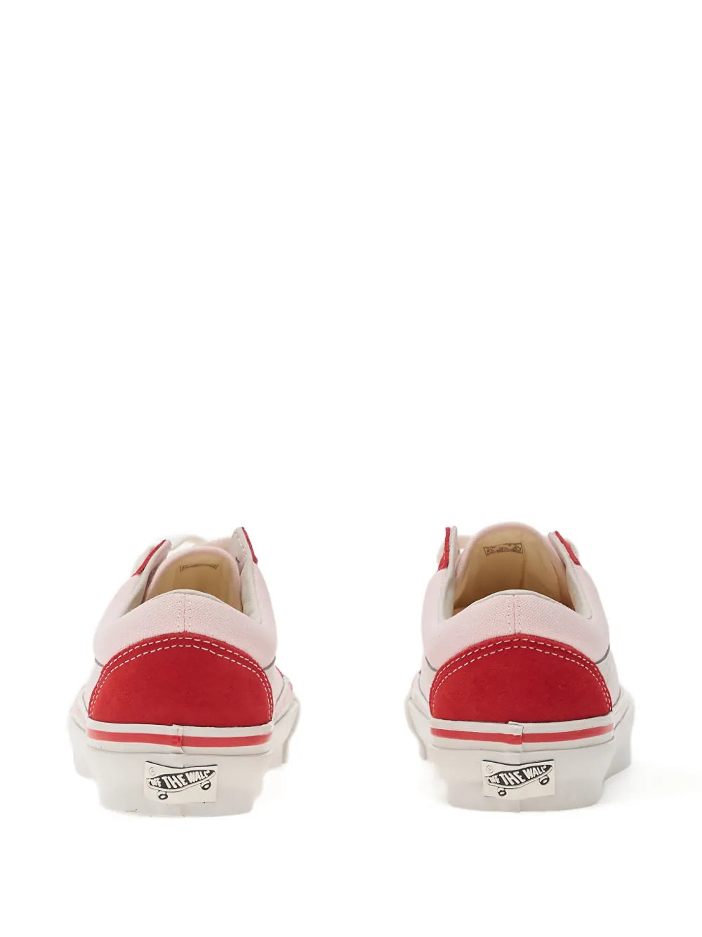 Vans Old Skool Low-Top — Red — Size US M 3.5 - US W 5 — Back View