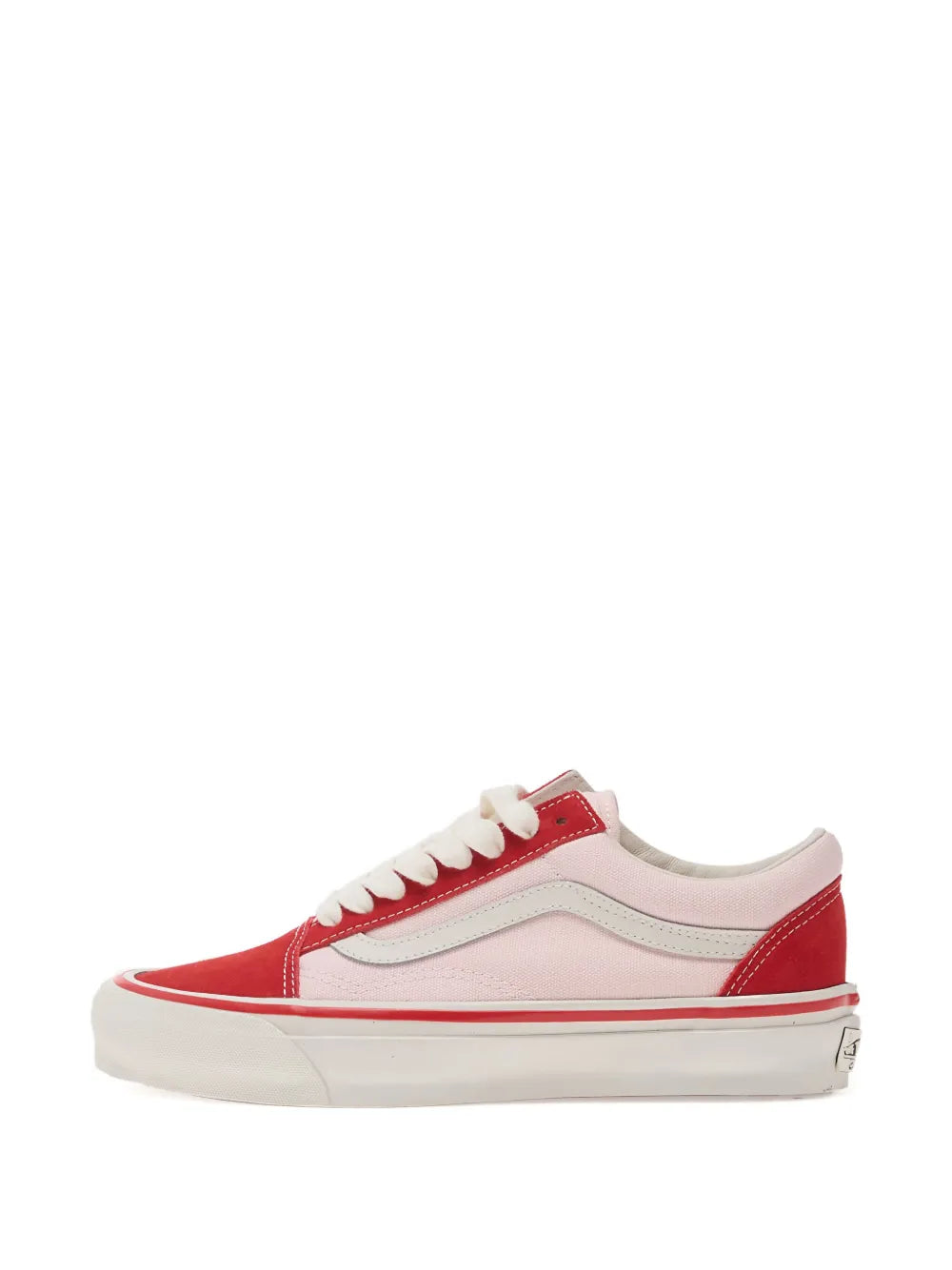 Vans Old Skool Low-Top — Red — Size US M 3.5 - US W 5 — Detail View