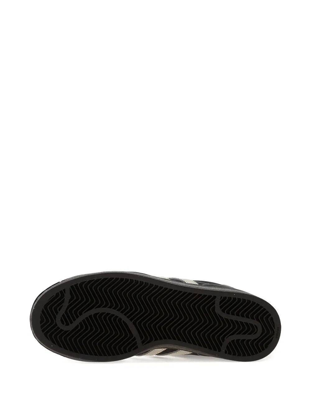adidas Superstar Ii Low-Top — Black — Size US M 3.5 - US W 5 — Top View