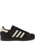 adidas Superstar Ii Low-Top — Black — Size US M 3.5 - US W 5 — Front View