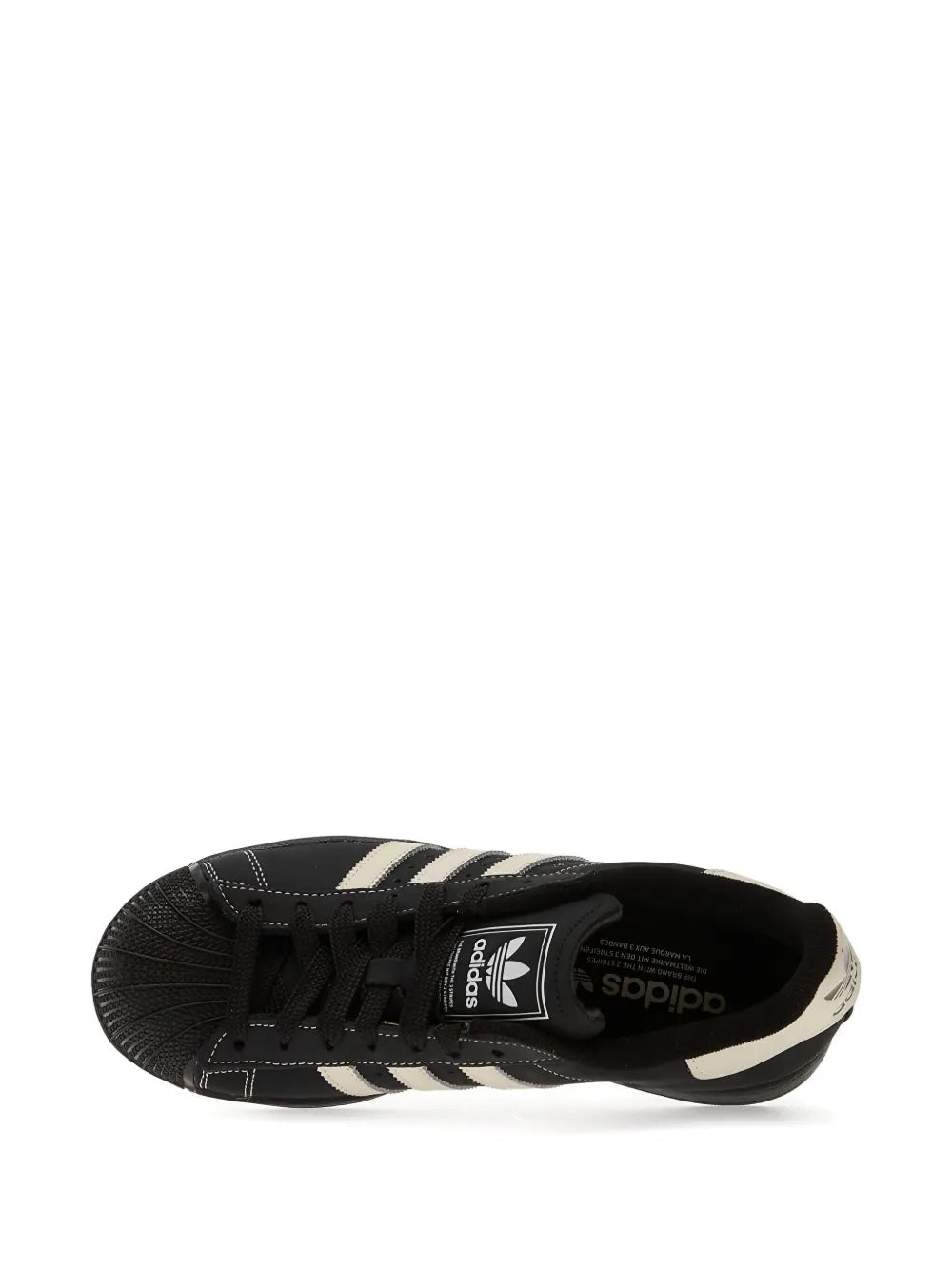 adidas Superstar Ii Low-Top — Black — Size US M 3.5 - US W 5 — Detail View