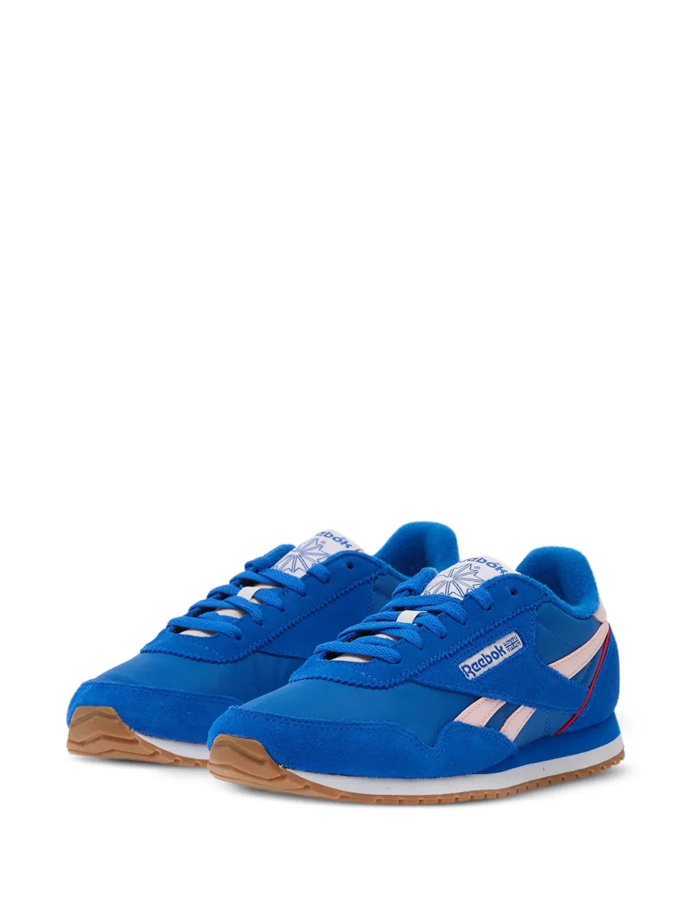 Reebok K Classic Az Lace-Up Fastening — Blue — Size US M 3.5 - US W 5 — Side View