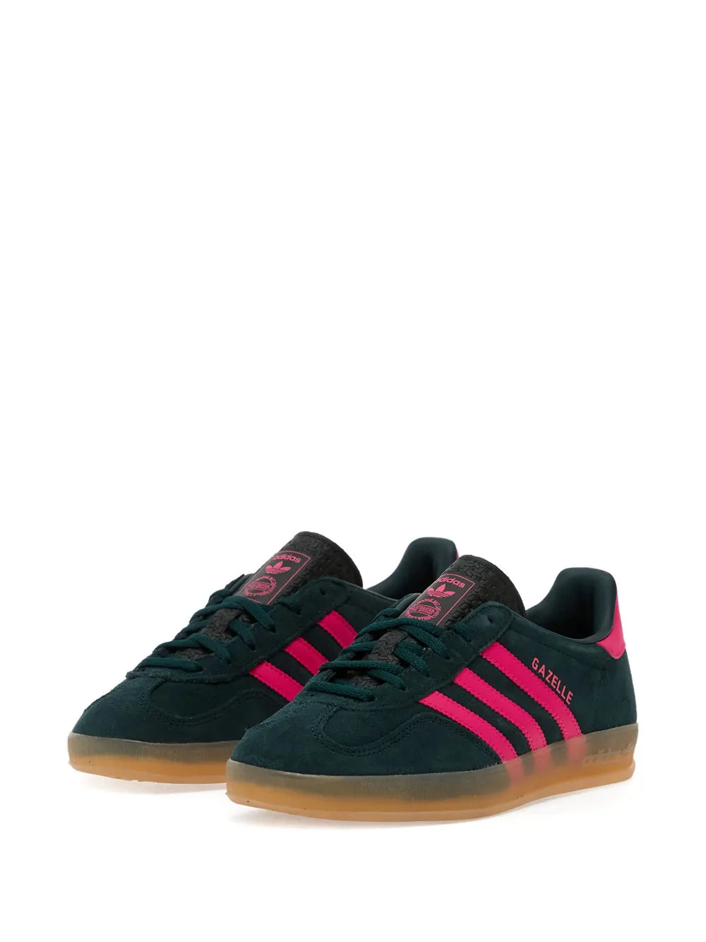 adidas Gazelle Indoor Striped — Green — Size US M 3.5 - US W 5 — Side View