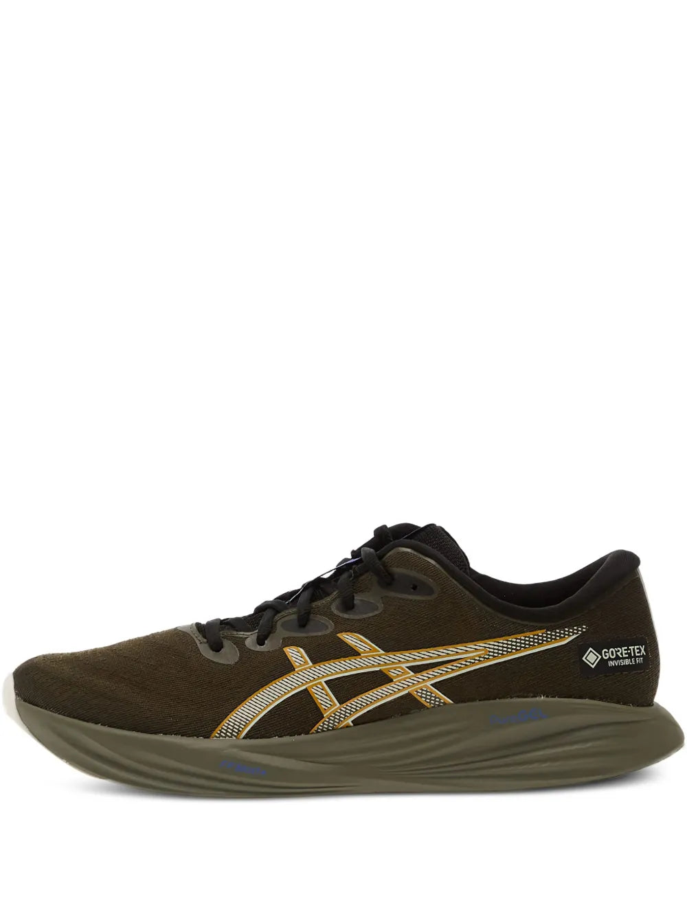 ASICS Gel-Cumulus 27 Gtx — Brown — Size US M 3.5 - US W 5 — Front View