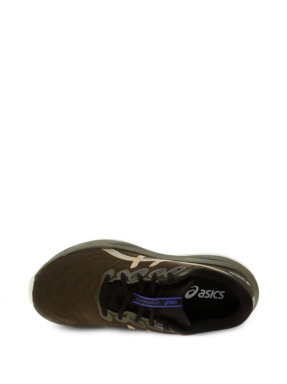 ASICS Gel-Cumulus 27 Gtx — Brown — Size US M 3.5 - US W 5 — Top View