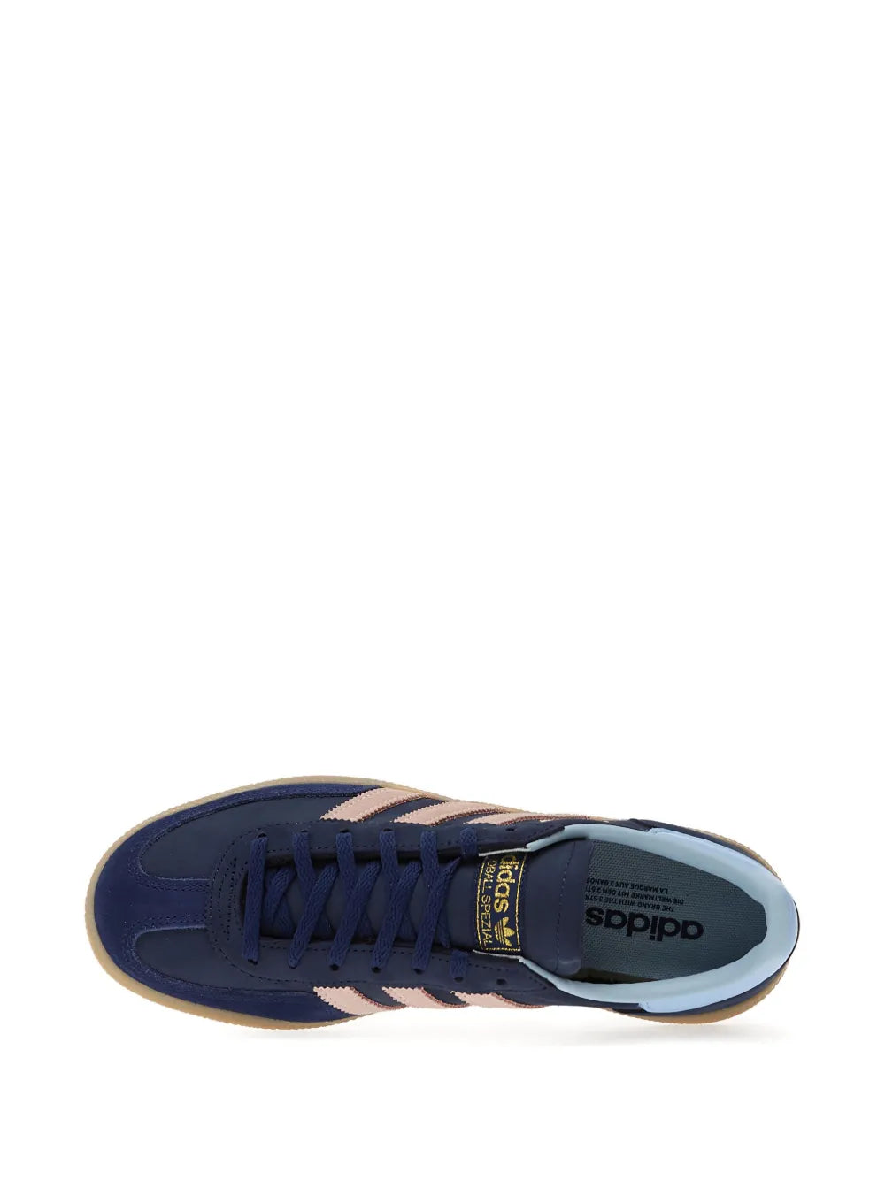 adidas Handball Spezial — Blue — Size US M 3.5 - US W 5 — Top View
