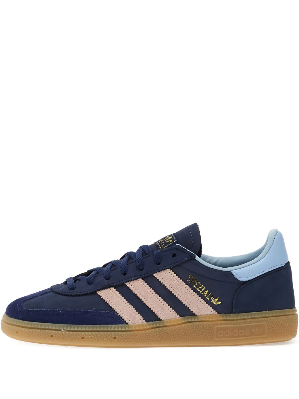 adidas Handball Spezial — Blue — Size US M 3.5 - US W 5 — Front View