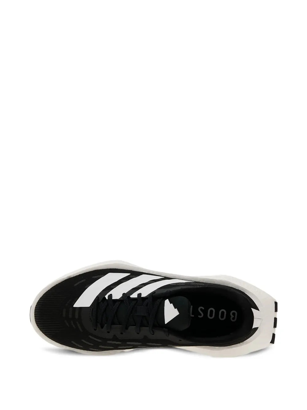adidas Flowboost Striped-Detail — Black — Size US M 3.5 - US W 5 — Top View