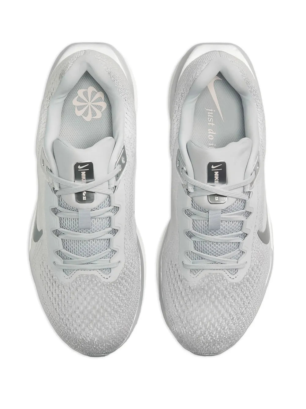 Nike Winflo 11 Trainers — Grey — Size US M 3.5 - US W 5 — Side View