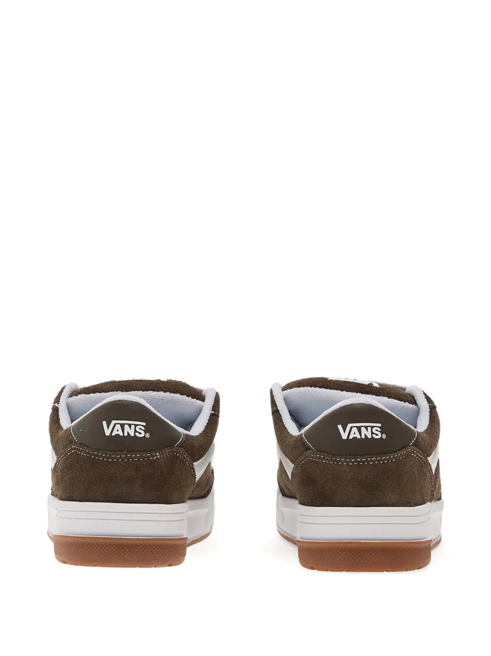 Vans Hylane Suede-Panel — Brown — Size US M 3.5 - US W 5 — Back View