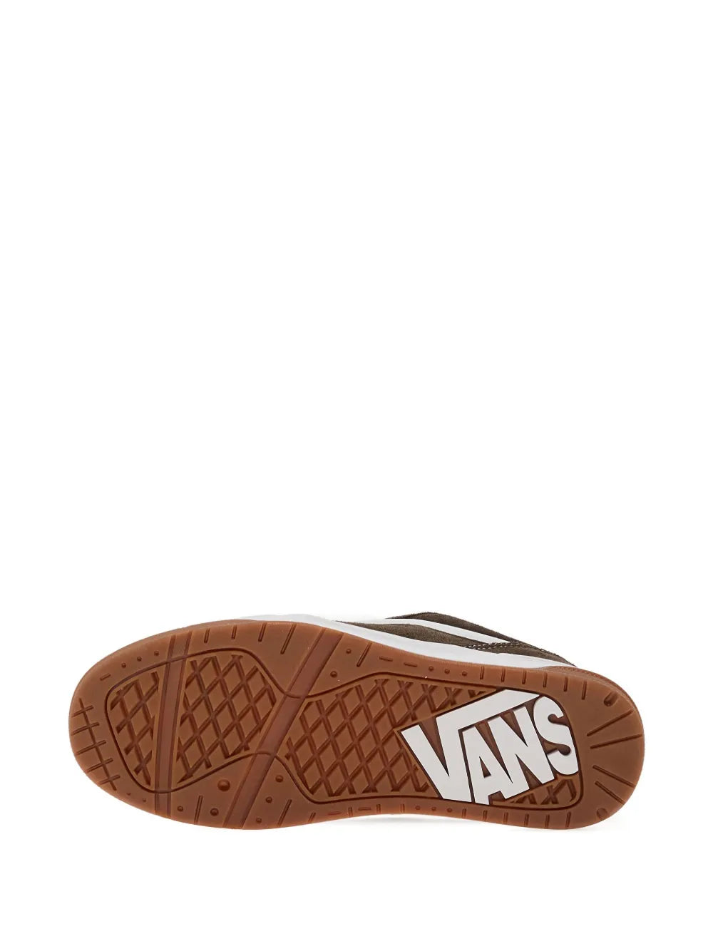 Vans Hylane Suede-Panel — Brown — Size US M 3.5 - US W 5 — Detail View