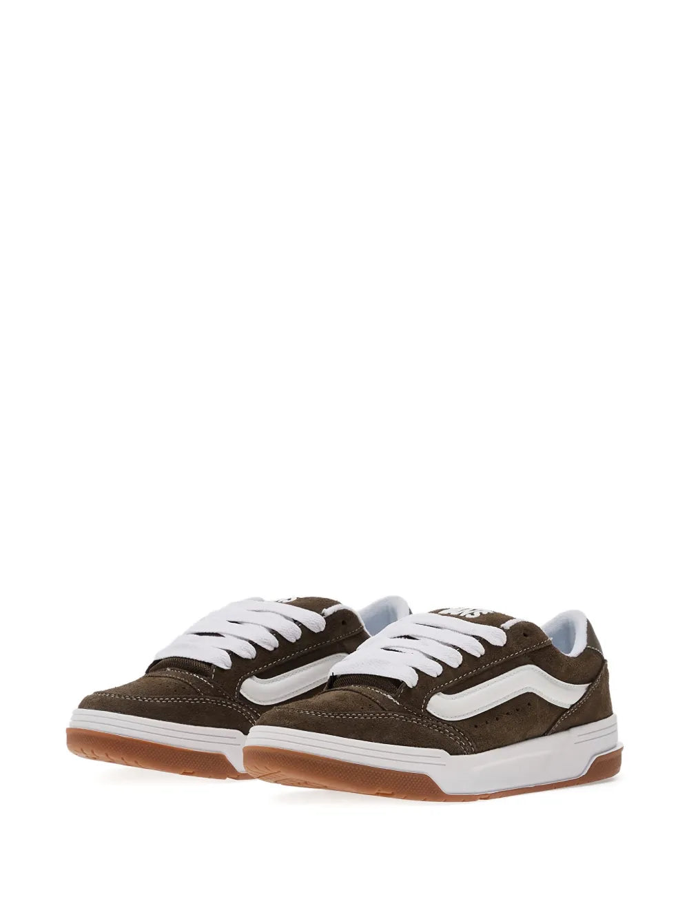 Vans Hylane Suede-Panel — Brown — Size US M 3.5 - US W 5 — Side View