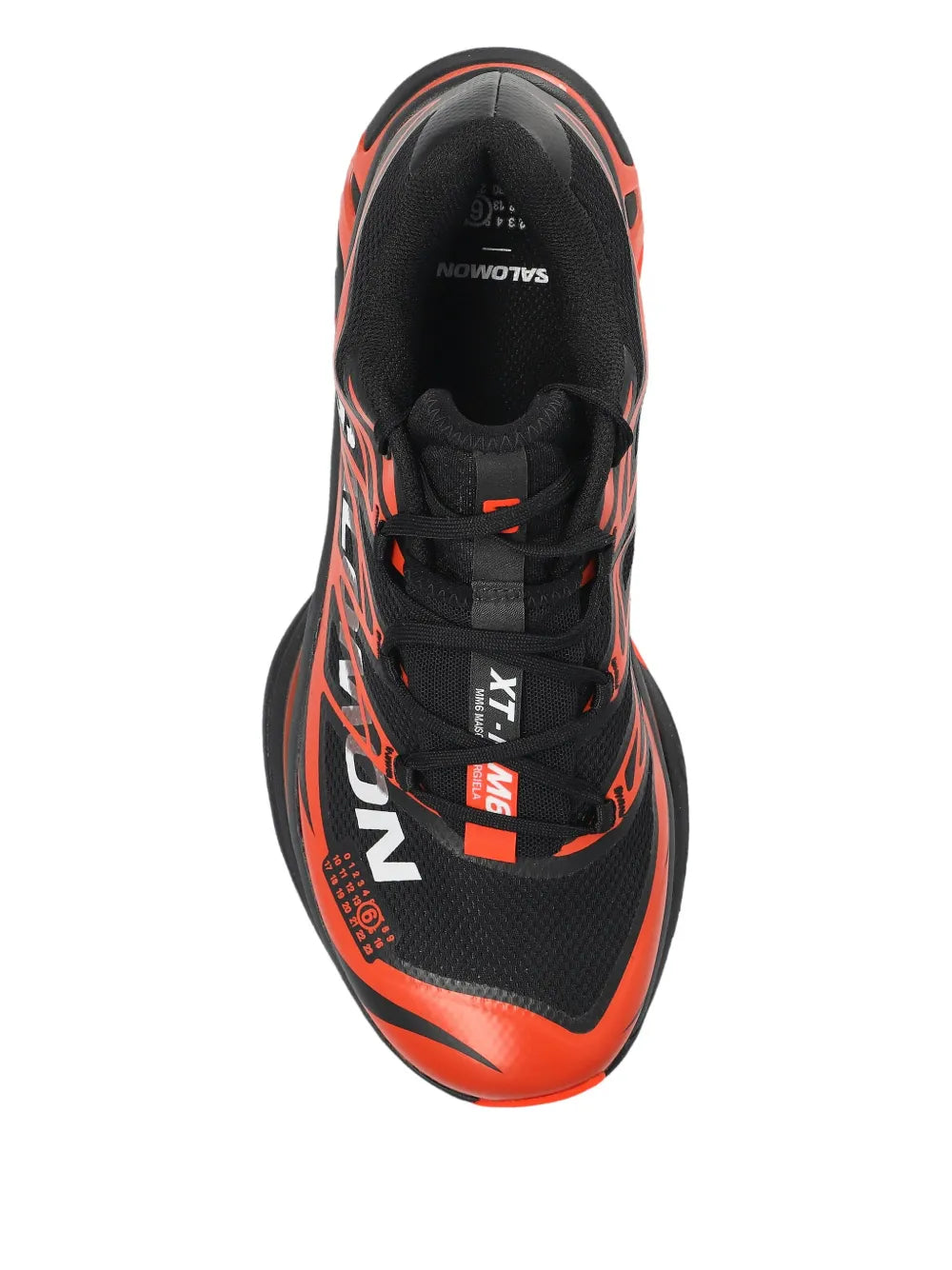 MM6 Maison Margiela X Salomon Xsalomon Lace-Up — Black — Size US M 3.5 - US W 5 — Back View