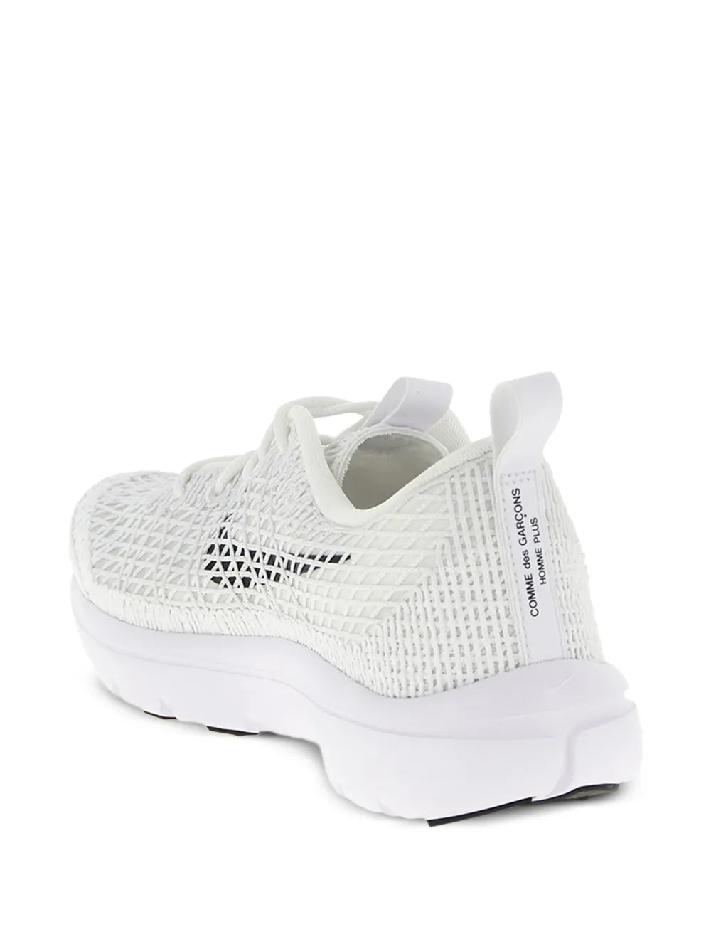 Comme des Gar ns Homme Plus X Nike Rejuven8 Sp Logo — White — Size US M 3.5 - US W 5 — Top View