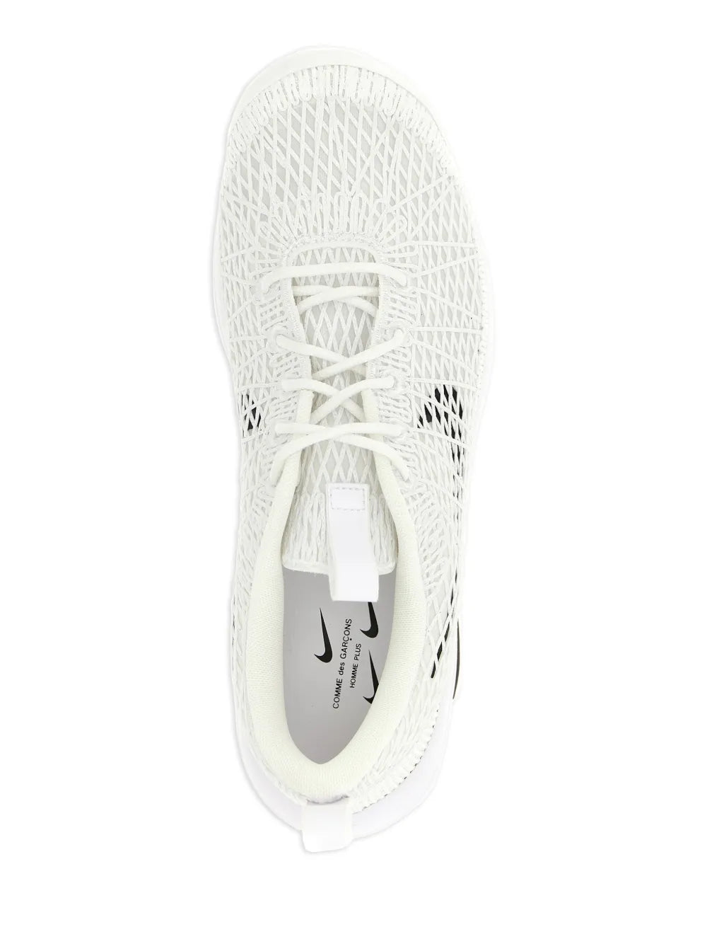 Comme des Gar ns Homme Plus X Nike Rejuven8 Sp Logo — White — Size US M 3.5 - US W 5 — Back View
