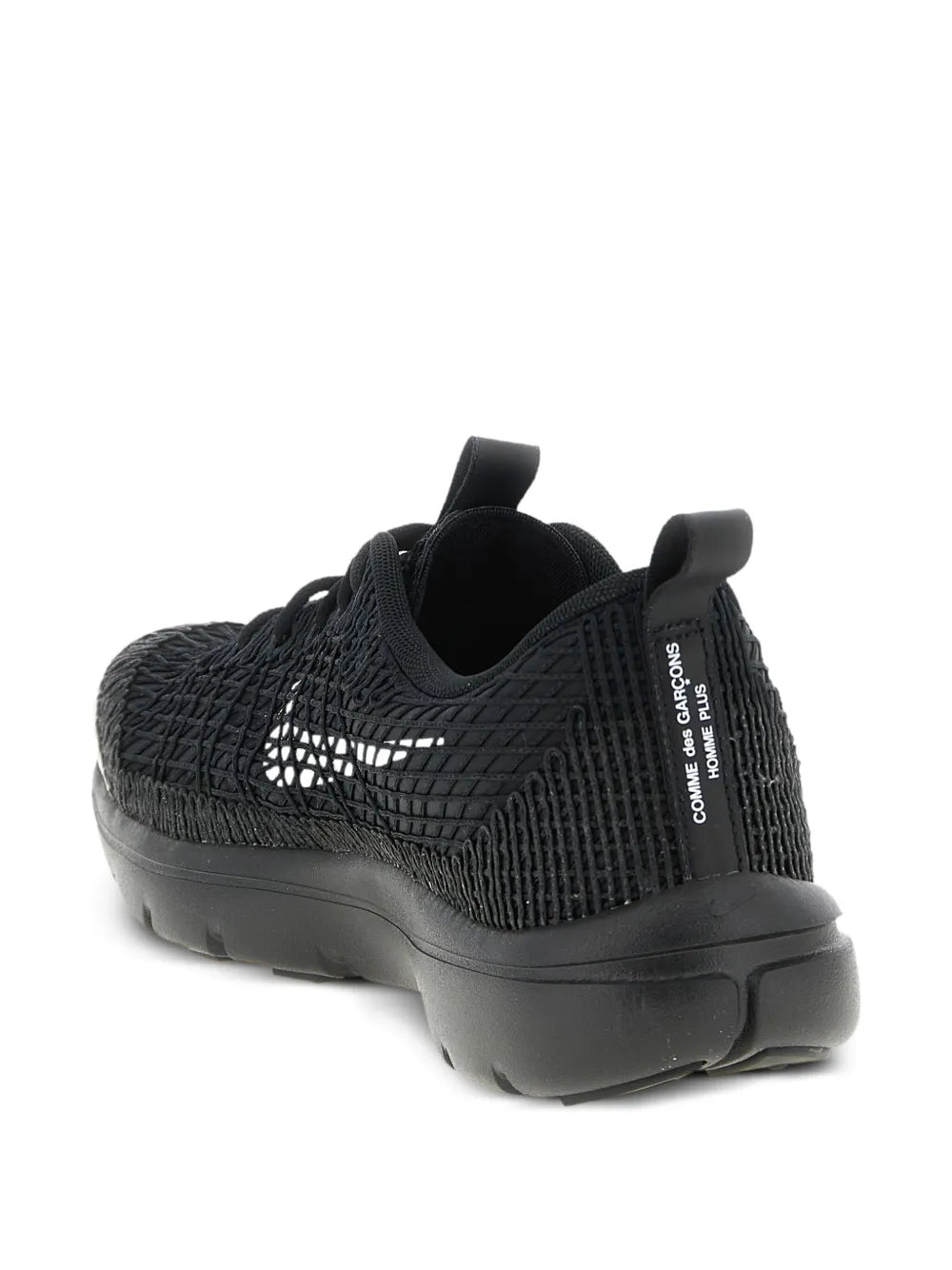 Comme des Gar ns Homme Plus X Nike Rejuven8 Sp Rope Logo — Black — Size US M 3.5 - US W 5 — Top View