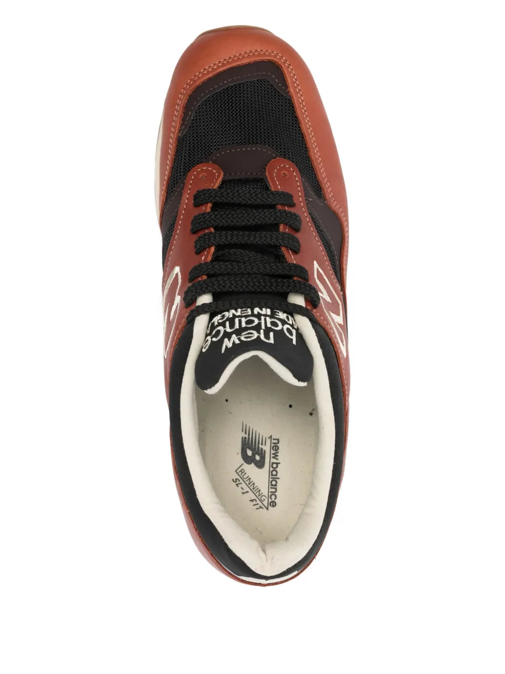 New Balance M1500 Lace-Up — Black — Size US M 3.5 - US W 5 — Top View