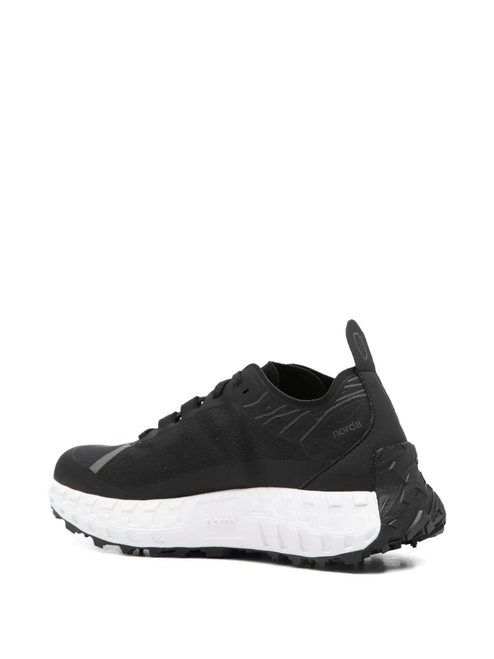 norda Lace-Up — Black — Size US M 3.5 - US W 5 — Back View