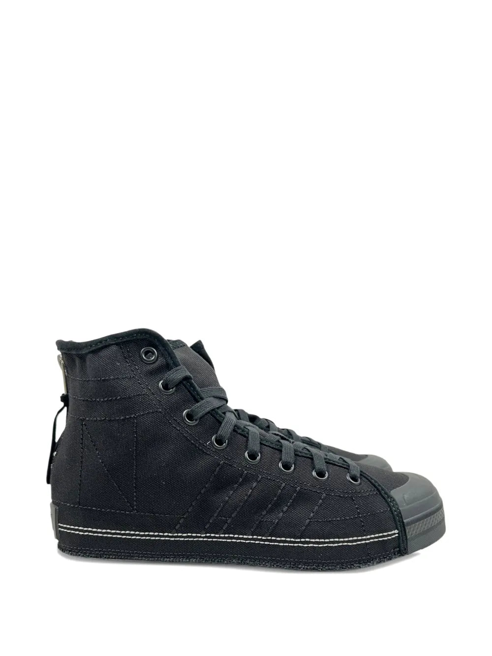 Y-3 X Neighborhood Zip-Detail — Black — Size US M 3.5 - US W 5 — Side View