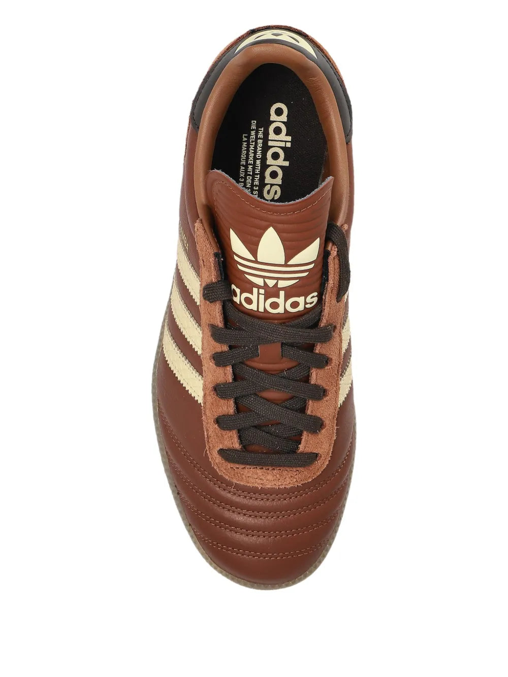 adidas Samba Jp — Brown — Size US M 3.5 - US W 5 — Top View