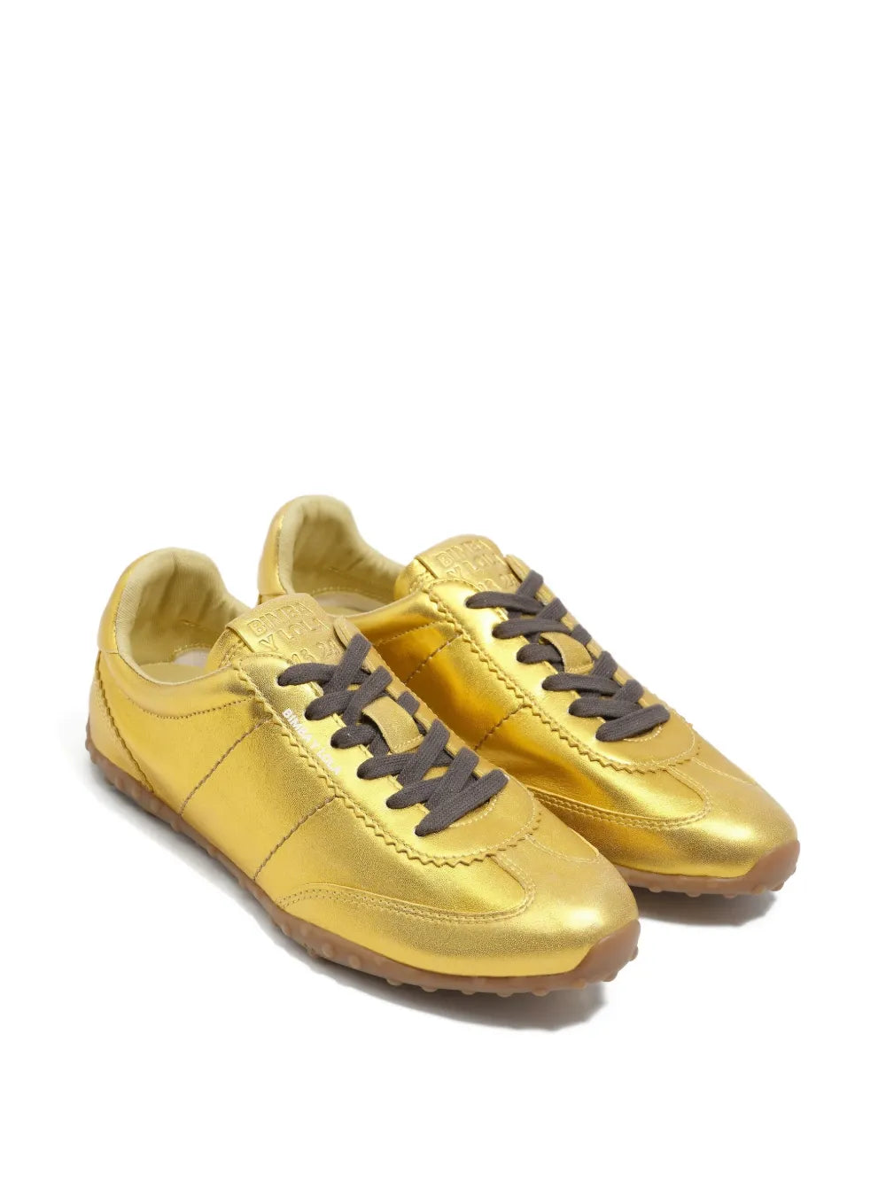 Bimba y Lola Lace-Up Metallic-Effect — Same as shown — Size US M 3.5 - US W 5 — Side View