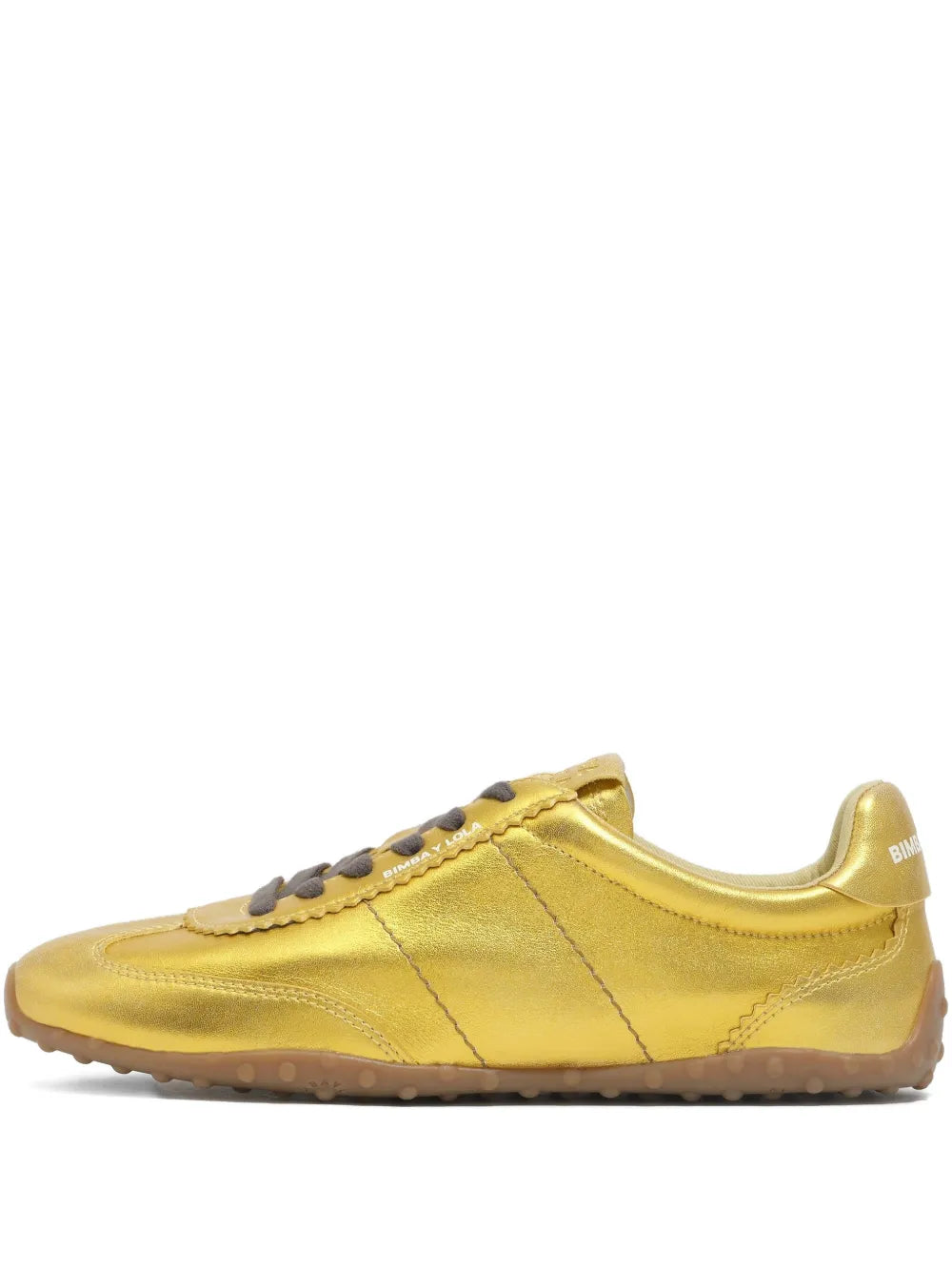Bimba y Lola Lace-Up Metallic-Effect — Same as shown — Size US M 3.5 - US W 5 — Front View