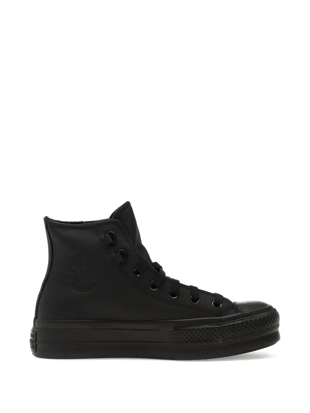 Converse Chuck Taylor Platform — Black — Size US M 3.5 - US W 5 — Back View