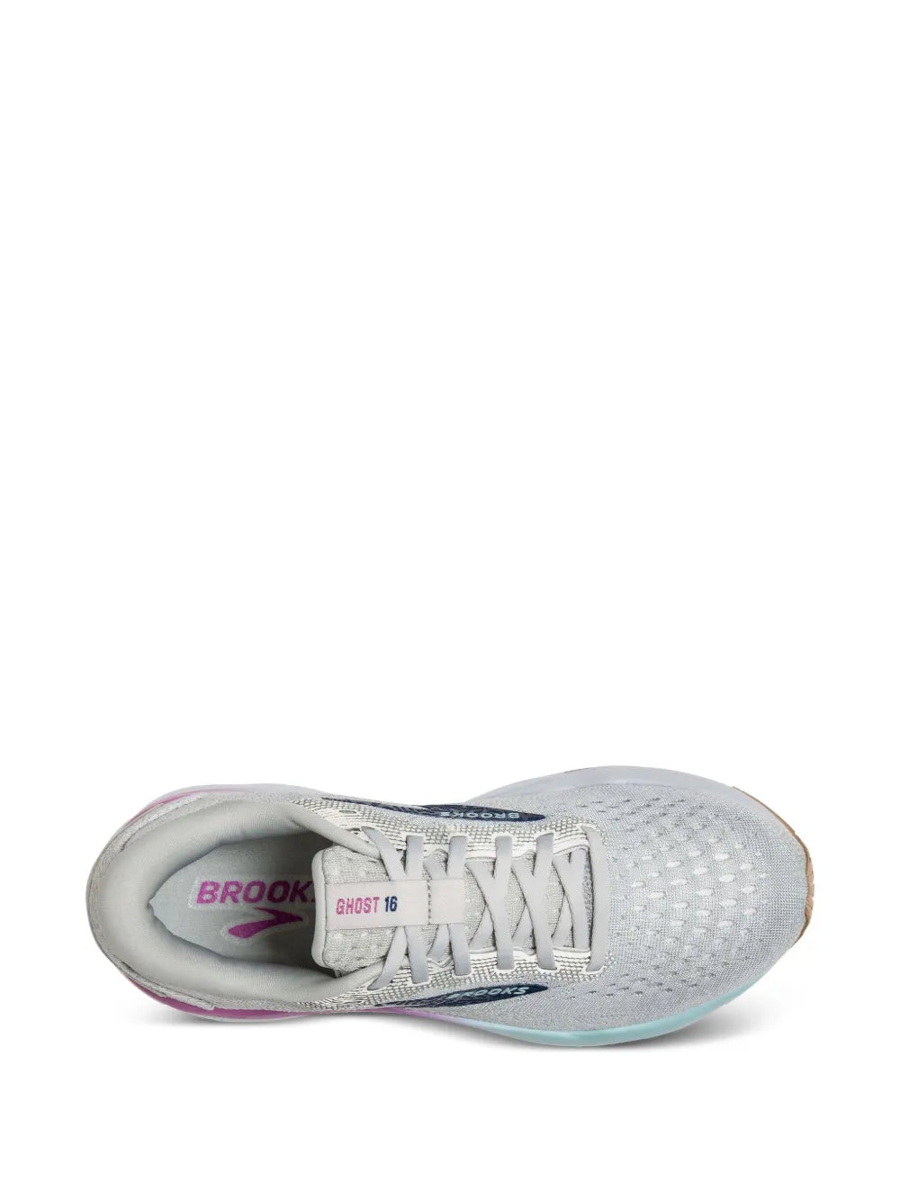BROOKS Ghost 16 Wmns Running — Grey — Size US M 3.5 - US W 5 — Side View