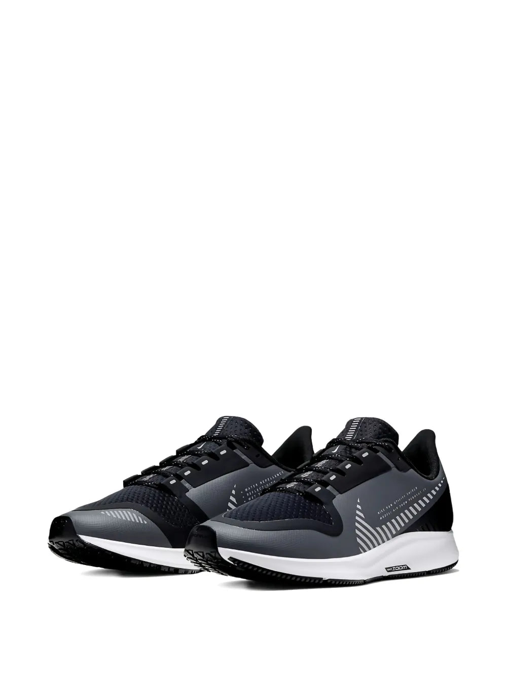 Nike Air Zoom Pegasus 36 — Black — Size US M 3.5 - US W 5 — Side View