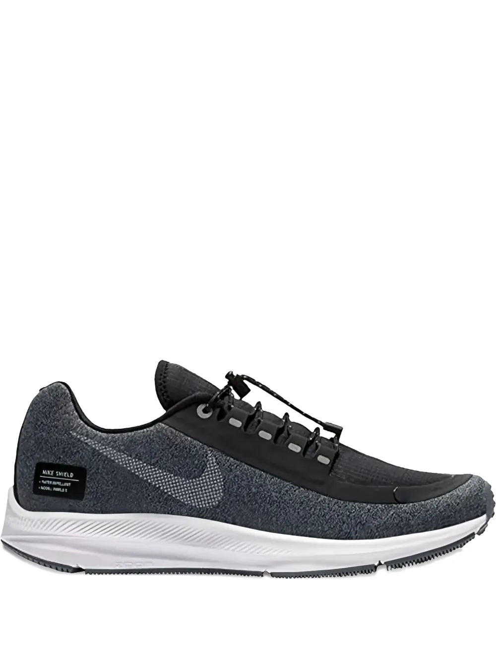 Nike Air Zoom Winflo 5 Run Shield Running — Grey — Size US M 3.5 - US W 5 — Front View
