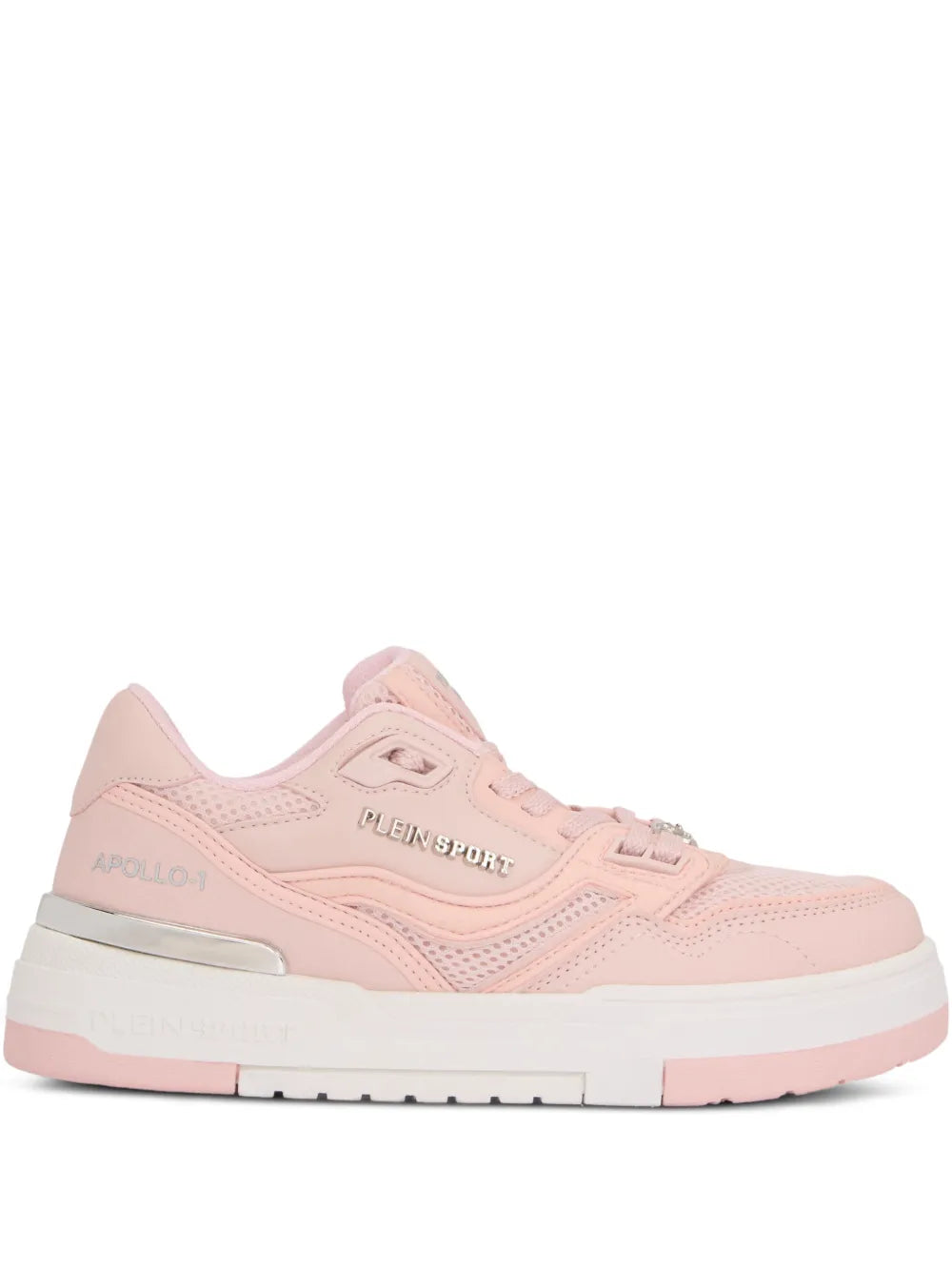 Plein Sport Apollo-1 Lace-Up — Pink — Size US M 3.5 - US W 5 — Front View
