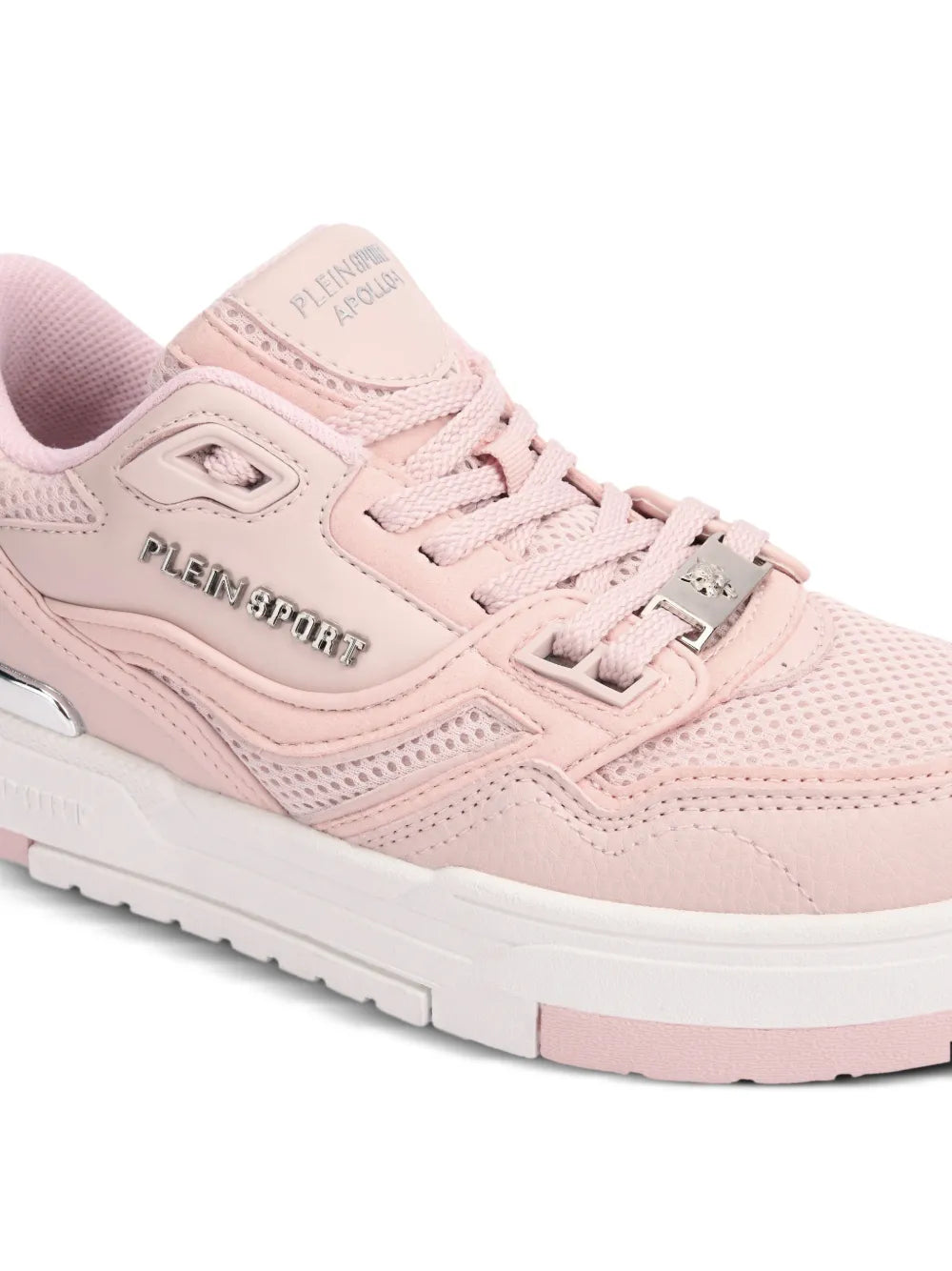 Plein Sport Apollo-1 Lace-Up — Pink — Size US M 3.5 - US W 5 — Top View