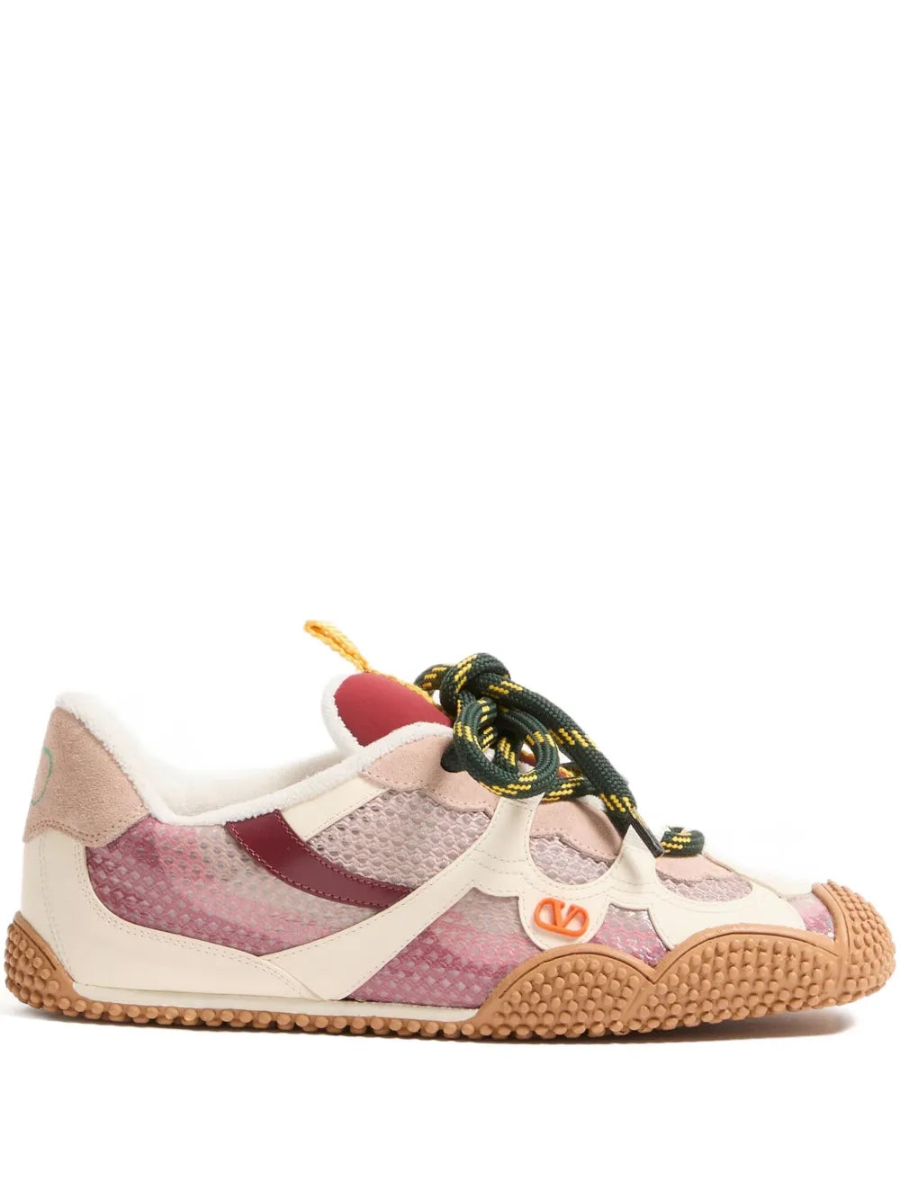 Valentino Garavani Amphibian V-Logo — Pink — Size US M 3.5 - US W 5 — Front View