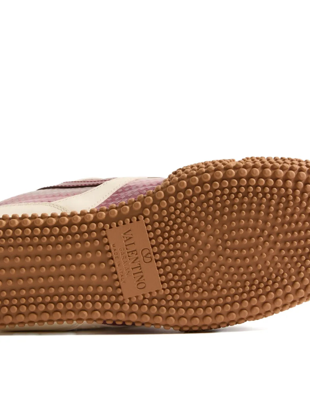 Valentino Garavani Amphibian V-Logo — Pink — Size US M 3.5 - US W 5 — Detail View