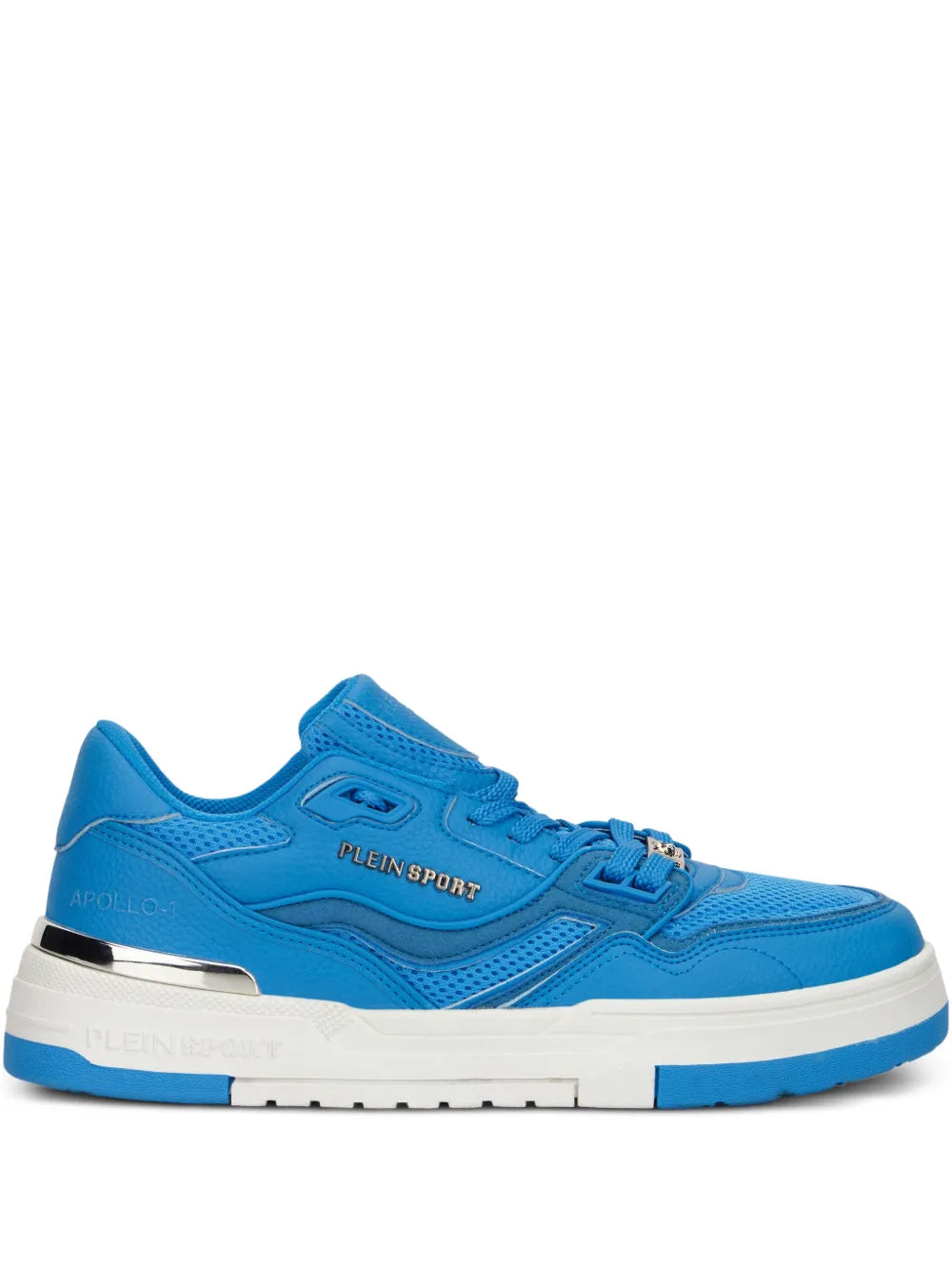 Plein Sport Apollo-1 Lace-Up — Blue — Size US M 3.5 - US W 5 — Front View