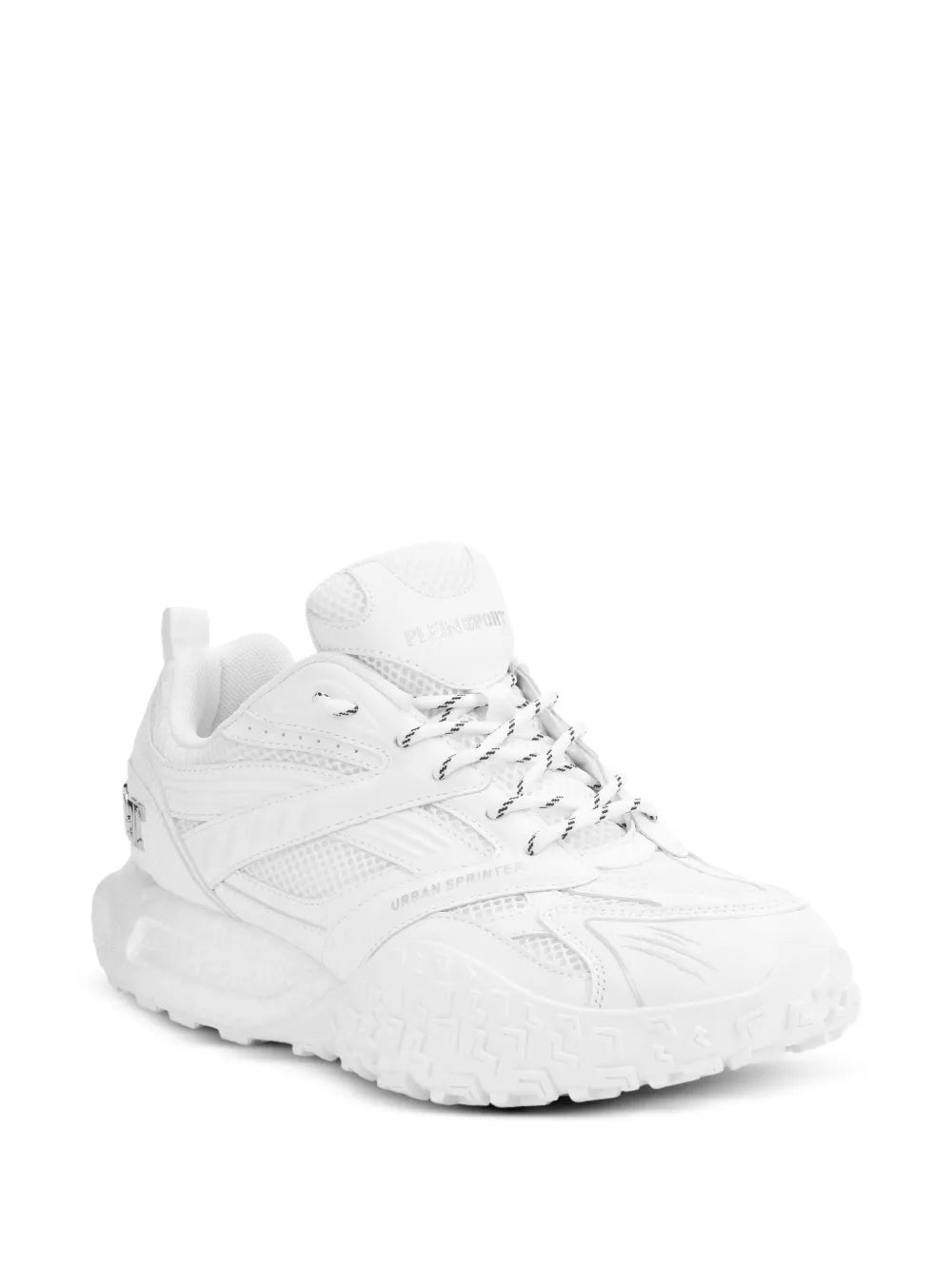 Plein Sport Urban Sprinter Lace-Up — White — Size US M 3.5 - US W 5 — Side View