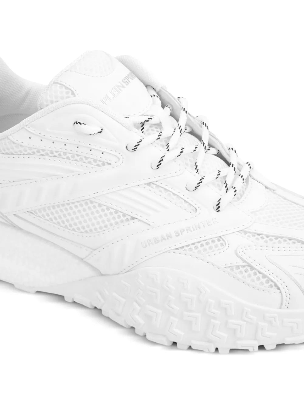 Plein Sport Urban Sprinter Lace-Up — White — Size US M 3.5 - US W 5 — Top View
