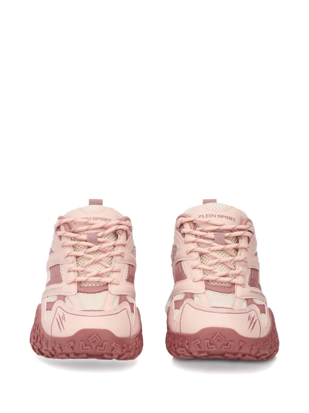 Plein Sport Urban Sprinter Lettering — Pink — Size US M 3.5 - US W 5 — Back View