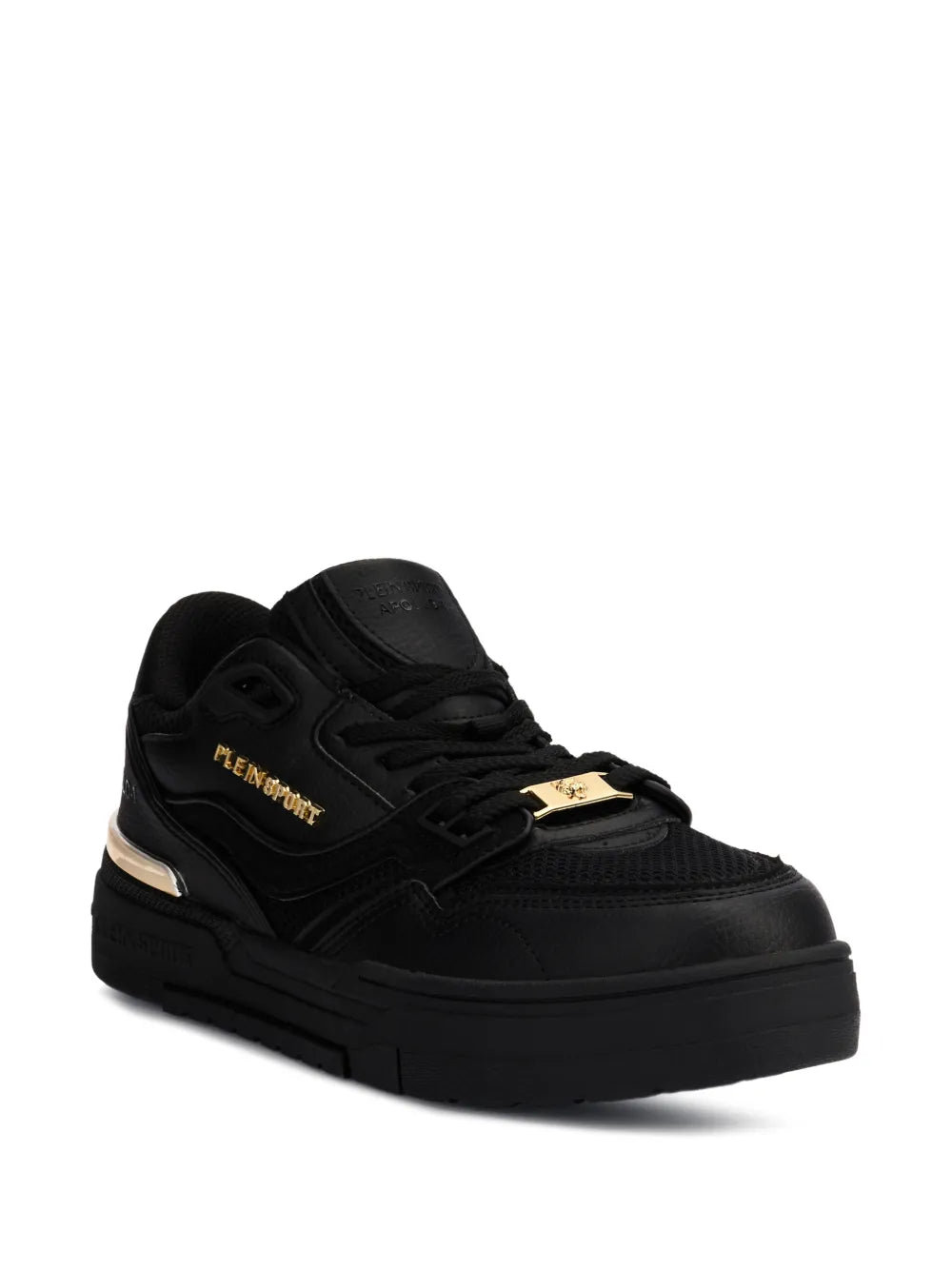 Plein Sport Apollo-1 Lace-Up — Black — Size US M 3.5 - US W 5 — Side View