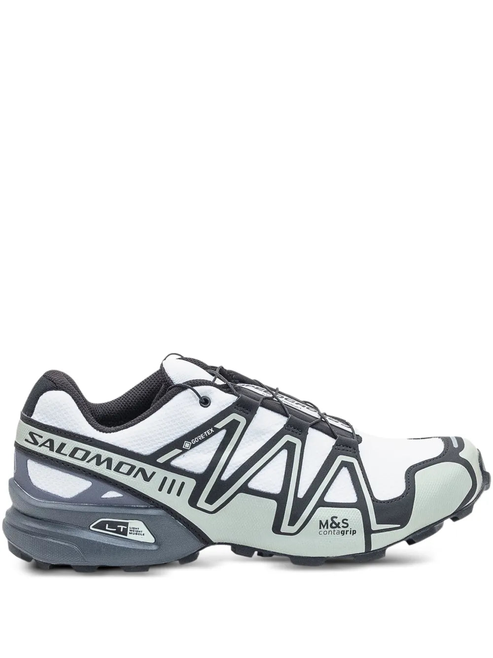 Salomon Speedcross 3 Gtx — White — Size US M 3.5 - US W 5 — Front View