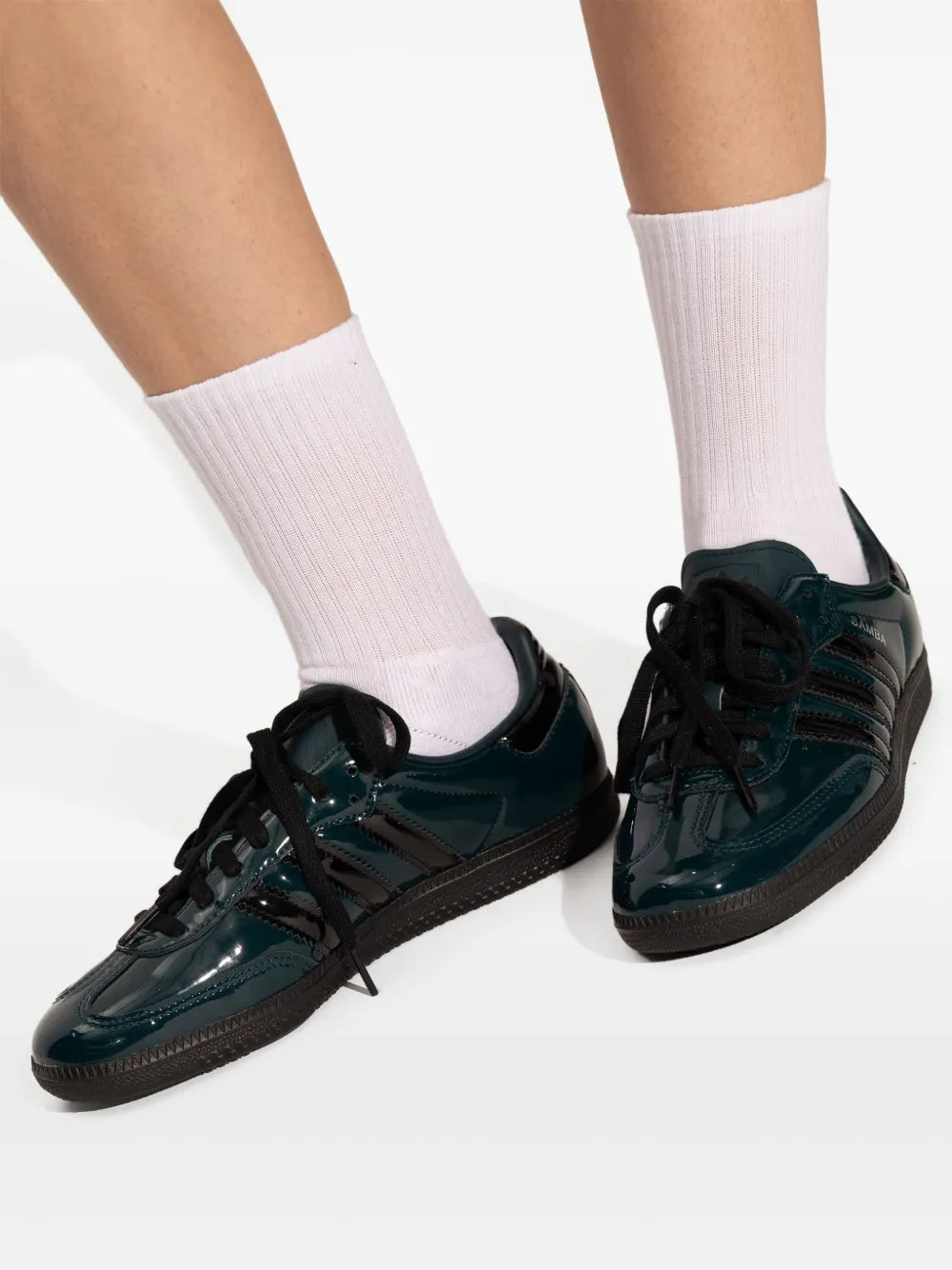 adidas Samba Og Lace-Up — Blue — Size US M 3.5 - US W 5 — Detail View