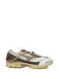 Mizuno Logo-Detail — Brown — Size US M 3.5 - US W 5 — Front View