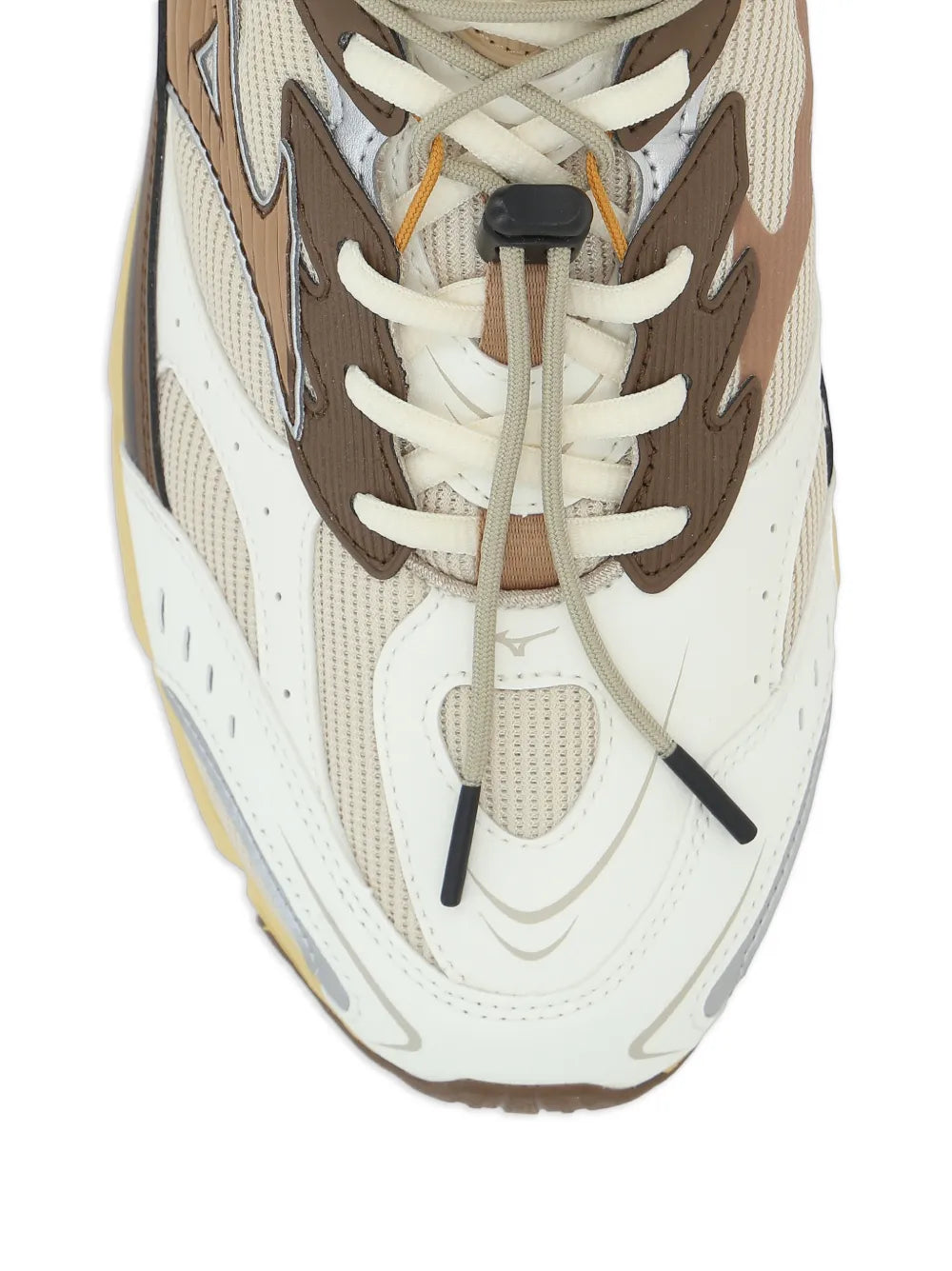 Mizuno Logo-Detail — Brown — Size US M 3.5 - US W 5 — Top View