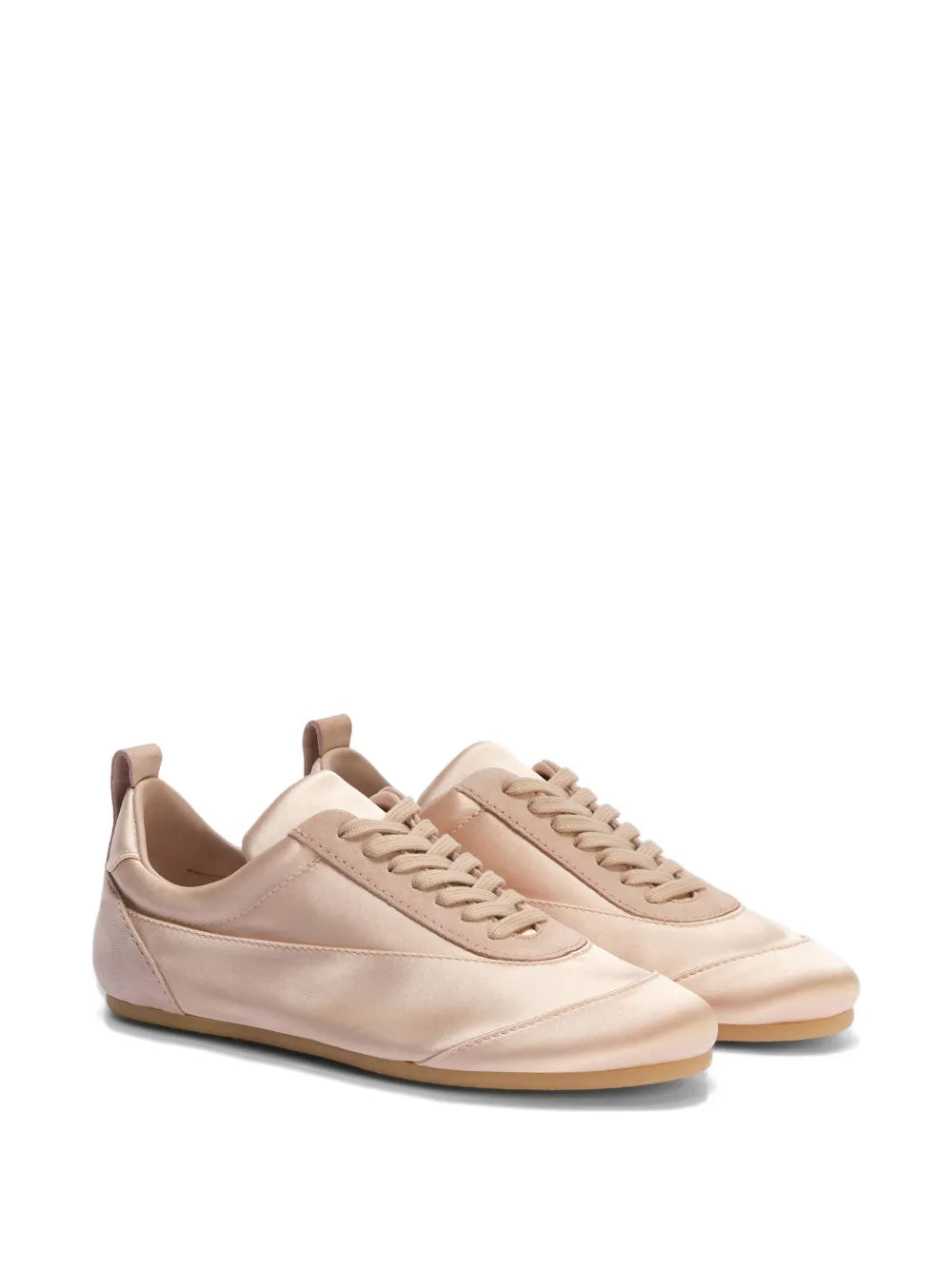 Jil Sander Lace-Up Front — Tan — Size US M 3.5 - US W 5 — Side View
