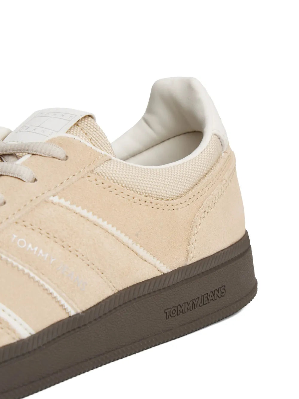 Tommy Hilfiger The Greenwich Leather — Beige — Size US M 3.5 - US W 5 — Top View