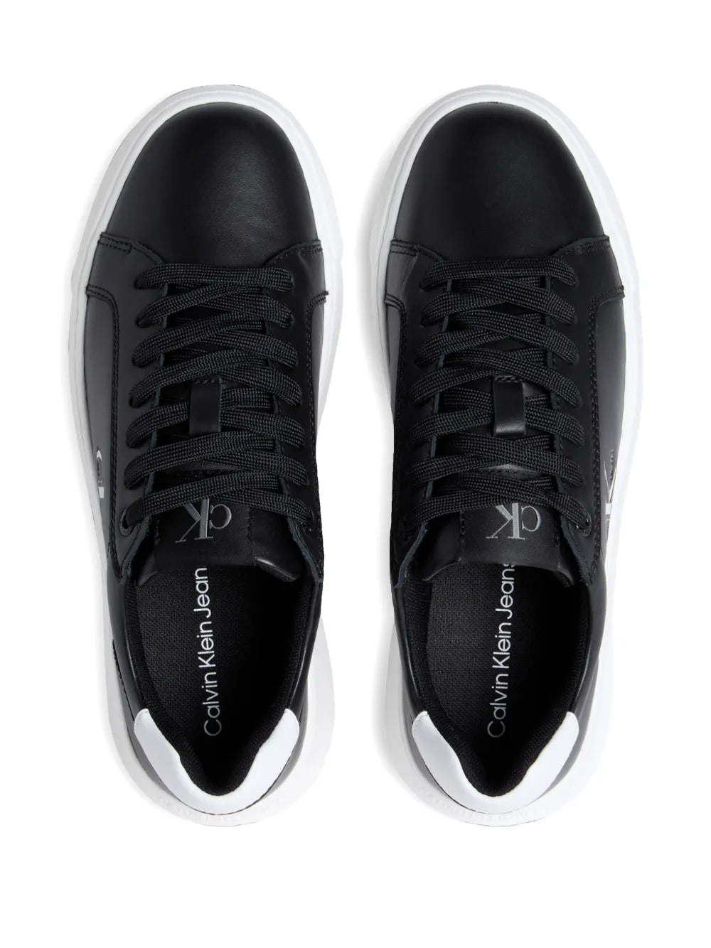 Calvin Klein Mono Chunky — Black — Size US M 3.5 - US W 5 — Top View