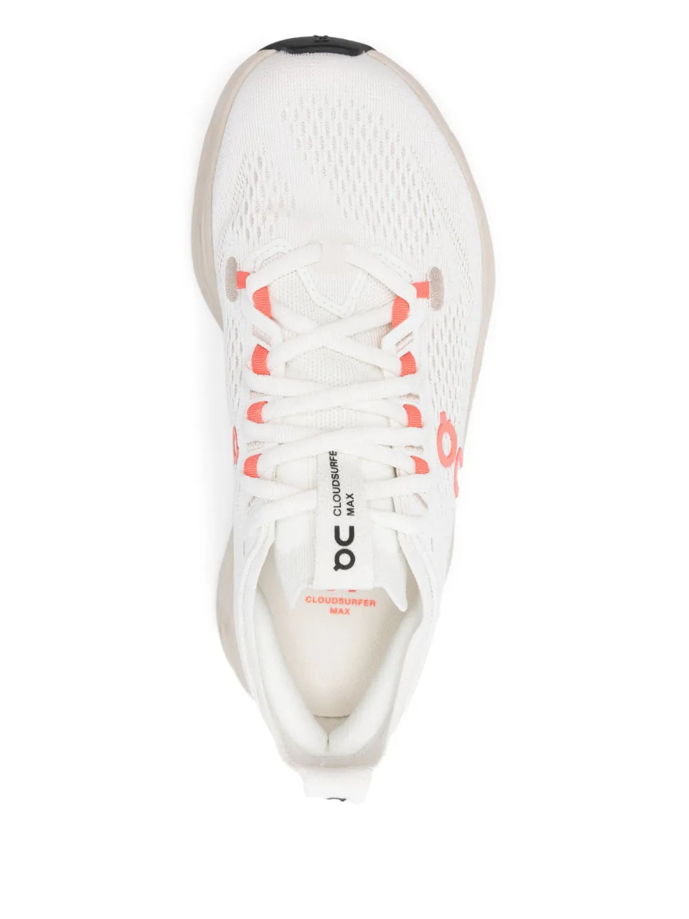 On Running Cloudsurfer Max Wide — White — Size US M 3.5 - US W 5 — Top View